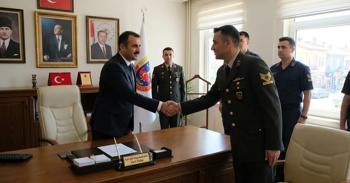 Jandarma’nın 187. yılı: Sarıgöl’de anlamlı ziyaret