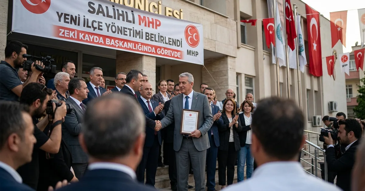 Salihli MHP'de yeni yönetim belli oldu: 37 isim görevde - Manisa Bakış