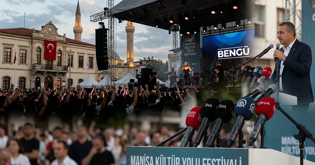 Bengü konseriyle Manisa Kültür Yolu Festivali coşkusu doruğa ulaştı - Manisa Bakış