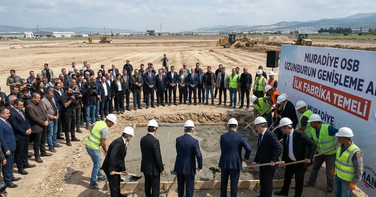 Muradiye OSB'de ilk fabrika temeli Temmuz'da atılıyor - Manisa Bakış