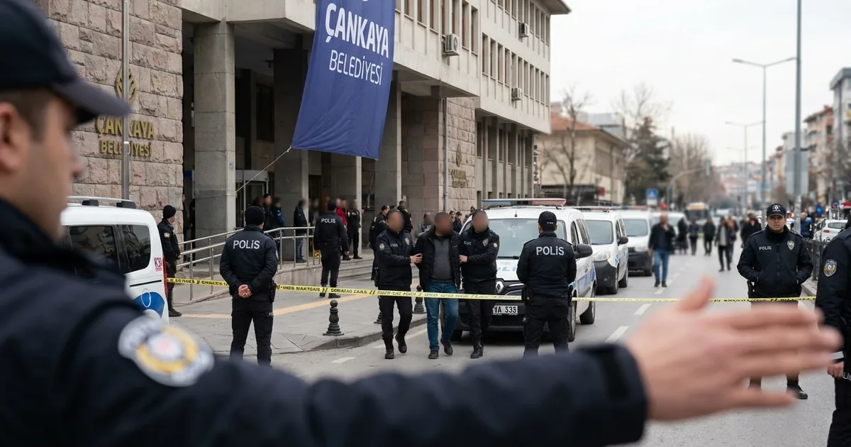 Çankaya Belediyesi'nde arama: 27 kişi gözaltına alındı - Manisa Bakış