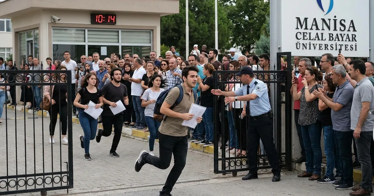 Manisa'da TYT Sınavı: Son Dakika Koşuşturmacası Yaşandı - Manisa Bakış