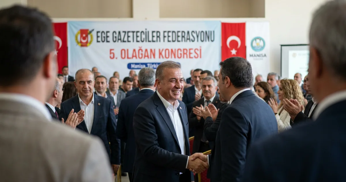 Manisalı Önder Aydın, Ege Gazeteciler Federasyonu Yönetimine Seçildi - Manisa Bakış