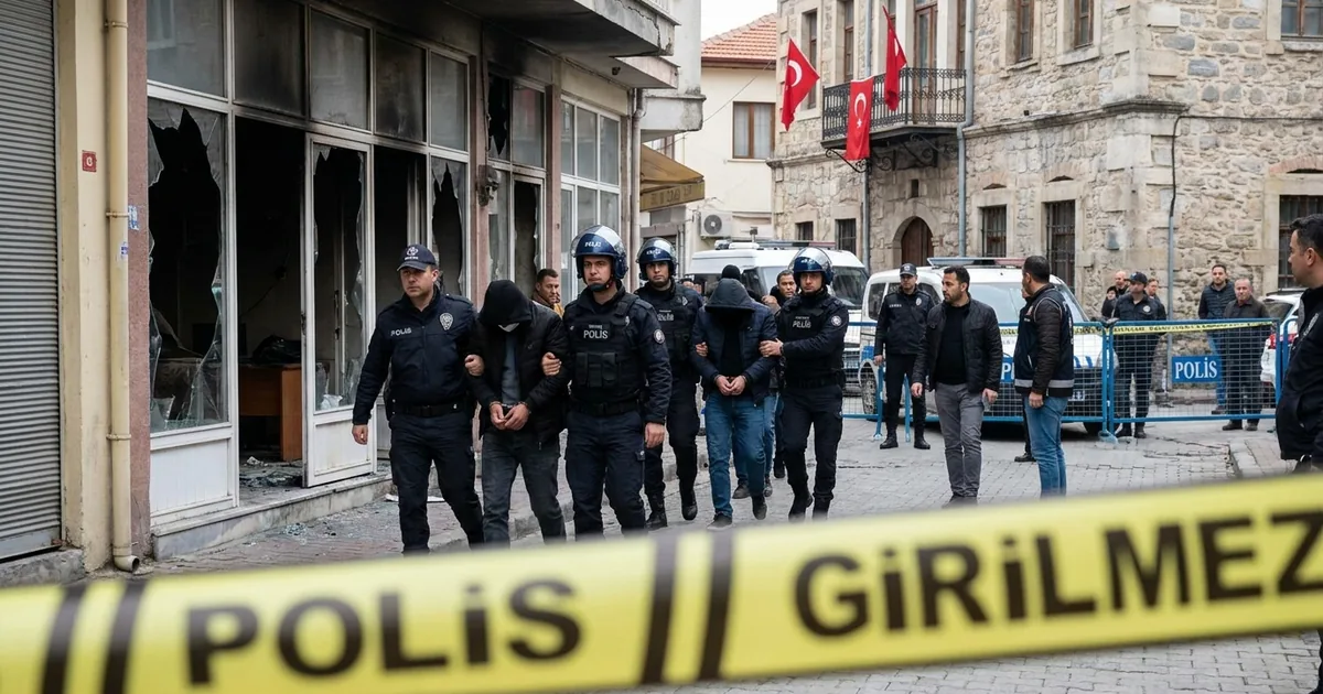 Manisa merkezde iş yeri kundaklayan çete çökertildi - Manisa Bakış
