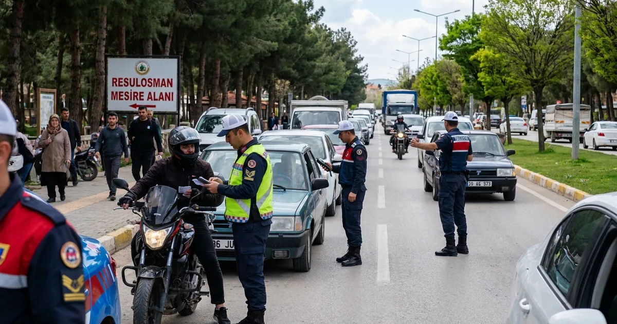 Manisalı sürücülere Kilis’teki denetimlerden örnek - Manisa Bakış