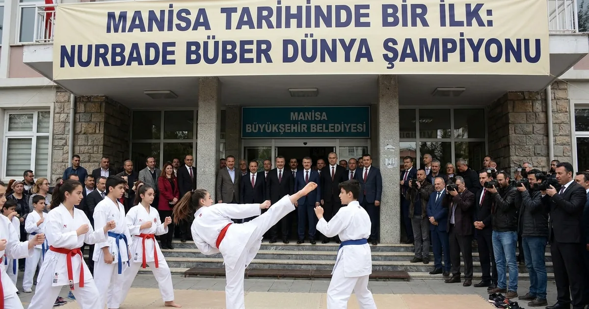 Manisa tarihinde bir ilk: Nurbade Büber dünya şampiyonu