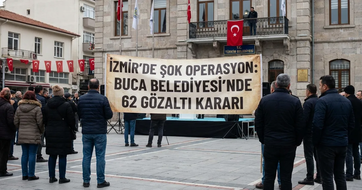 İzmir'de Şok Operasyon: Buca Belediyesi'nde 62 Gözaltı Kararı - Manisa Bakış