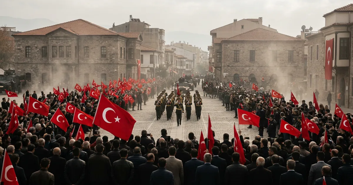 Manisa'da Cumhuriyet'in 103. Yılı coşkusu meydanlara taştı - Manisa Bakış