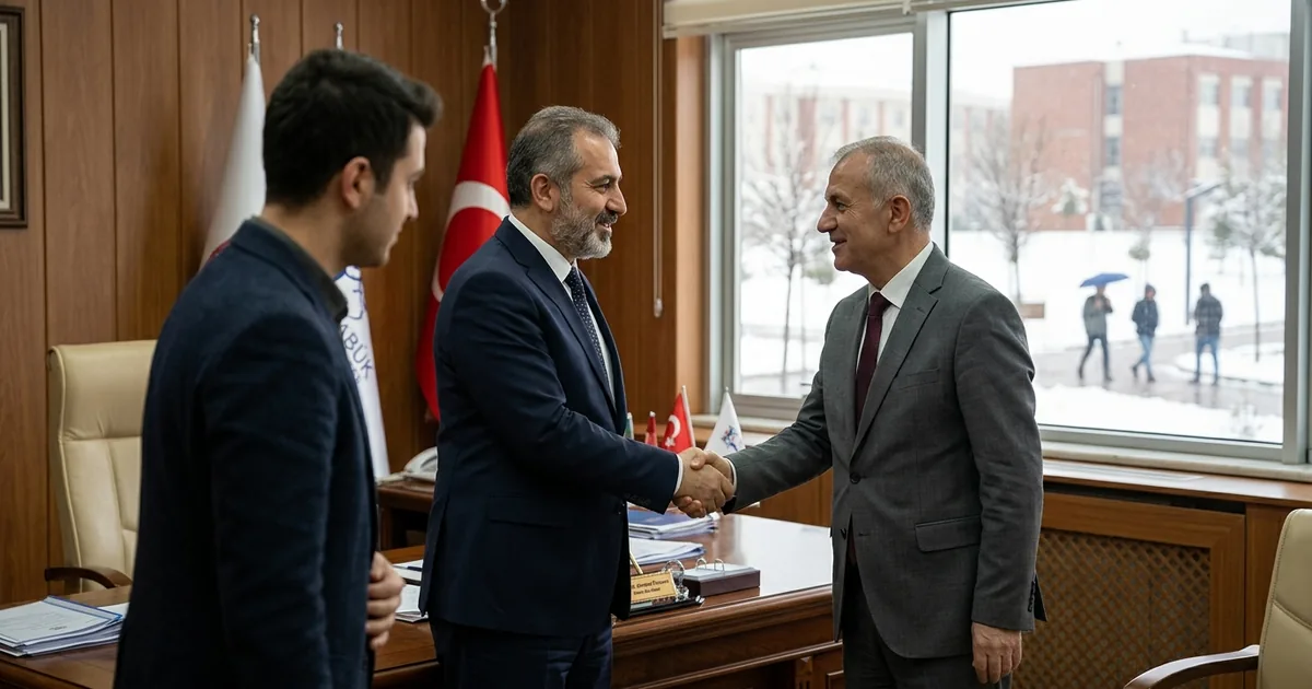 Akademik dünyada iki üniversite arasında önemli buluşma - Manisa Bakış