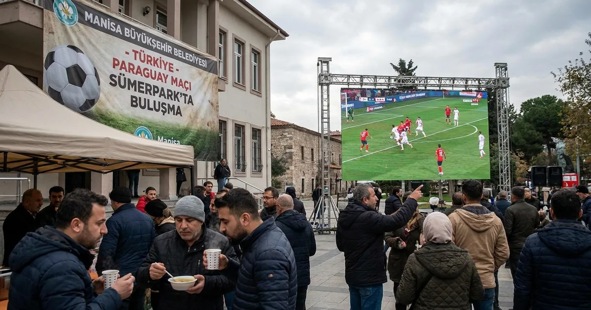 Manisa Paraguay maçı için tek yürek: Sümerpark’ta buluşma - Manisa Bakış