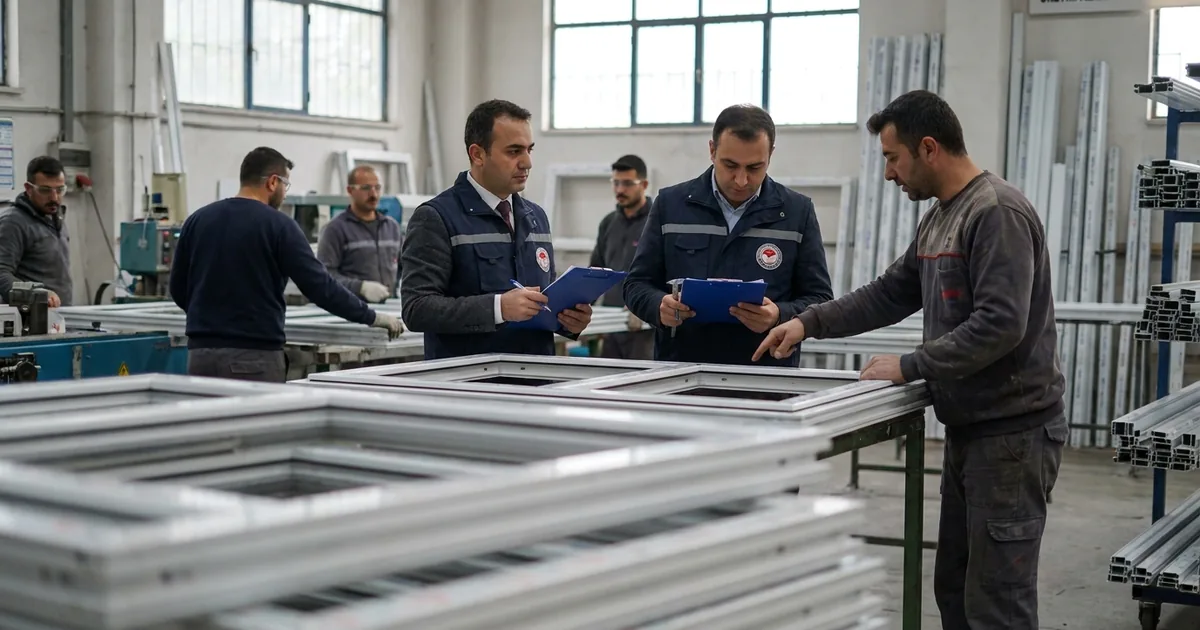 Manisa’da PVC kapı ve pencere üreticilerine sıkı denetim