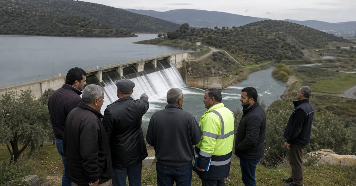 Manisa'da su bereketi: Barajlar doldu, üreticinin yüzü güldü - Manisa Bakış