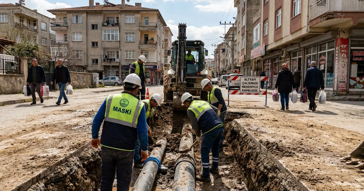 Manisa'da 3 İlçede Altyapı Çalışmaları İçin Su Kesintisi - Manisa Bakış