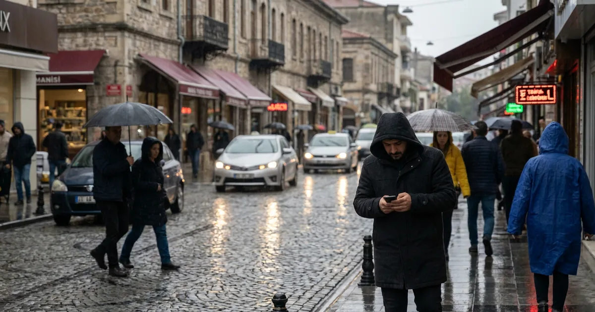 Manisa'da hafta sonuna yağmur uyarısı: Saat 12.00 kritik! - Manisa Bakış