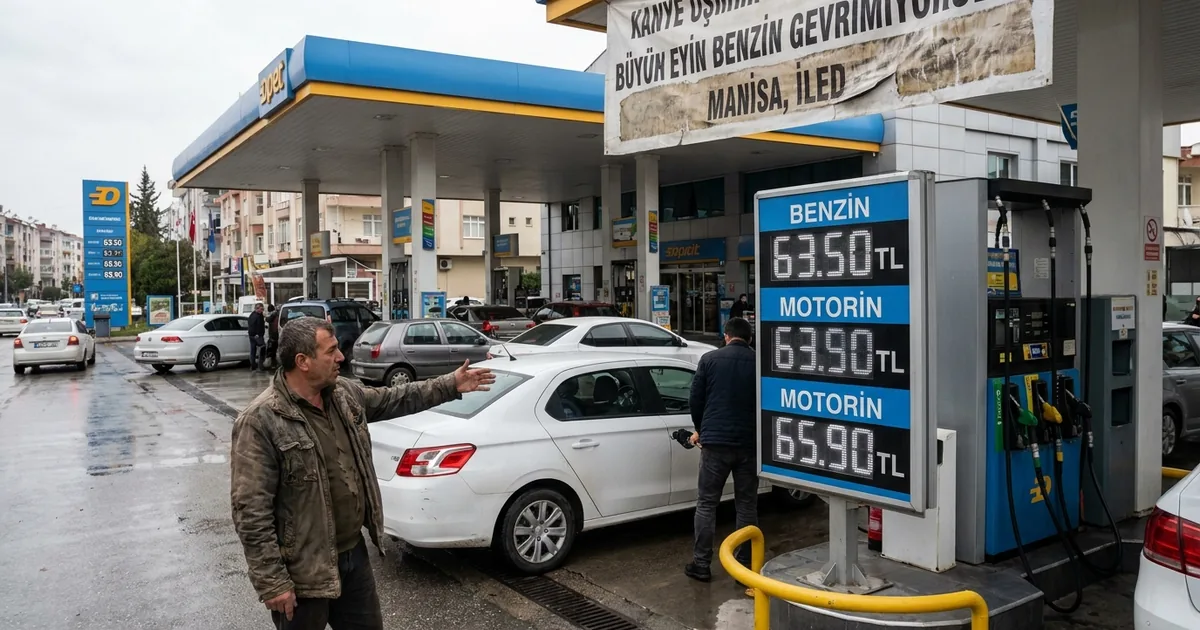 Manisalı sürücülere müjde: Benzinin litresi 63.50 TL oldu - Manisa Bakış