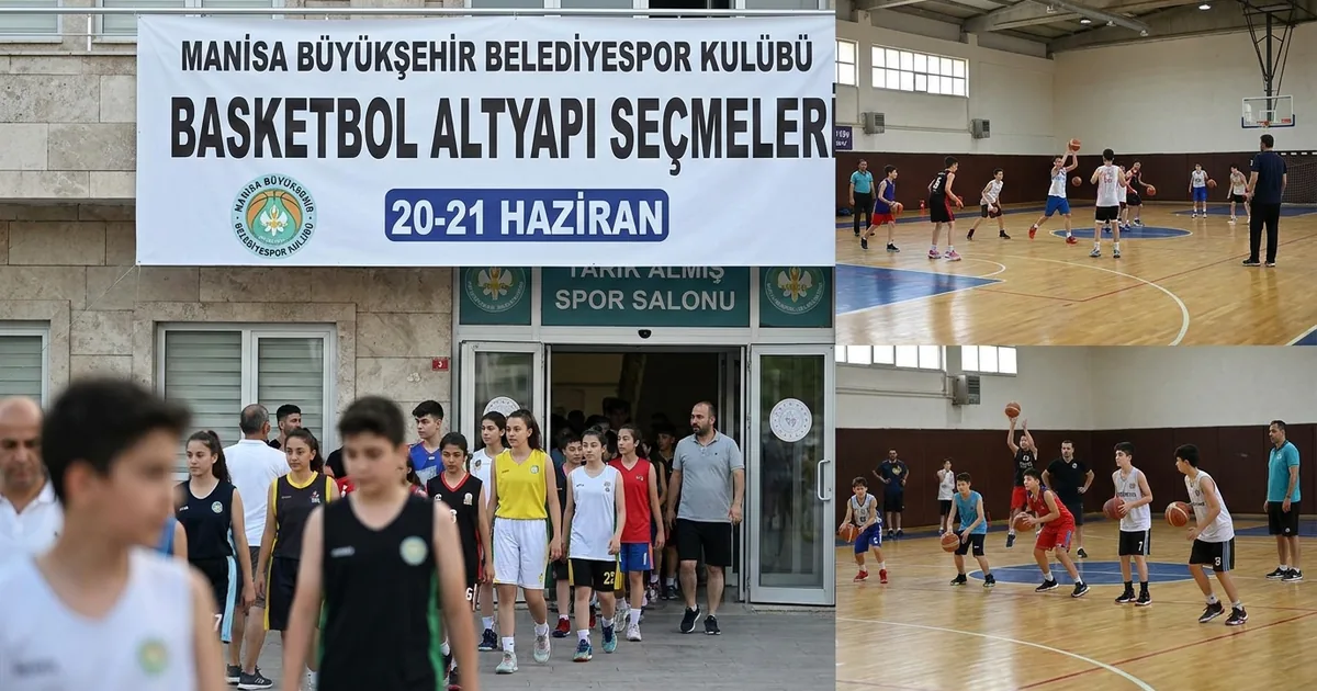 Manisa'da basketbol altyapı seçmeleri 20-21 Haziran'da
