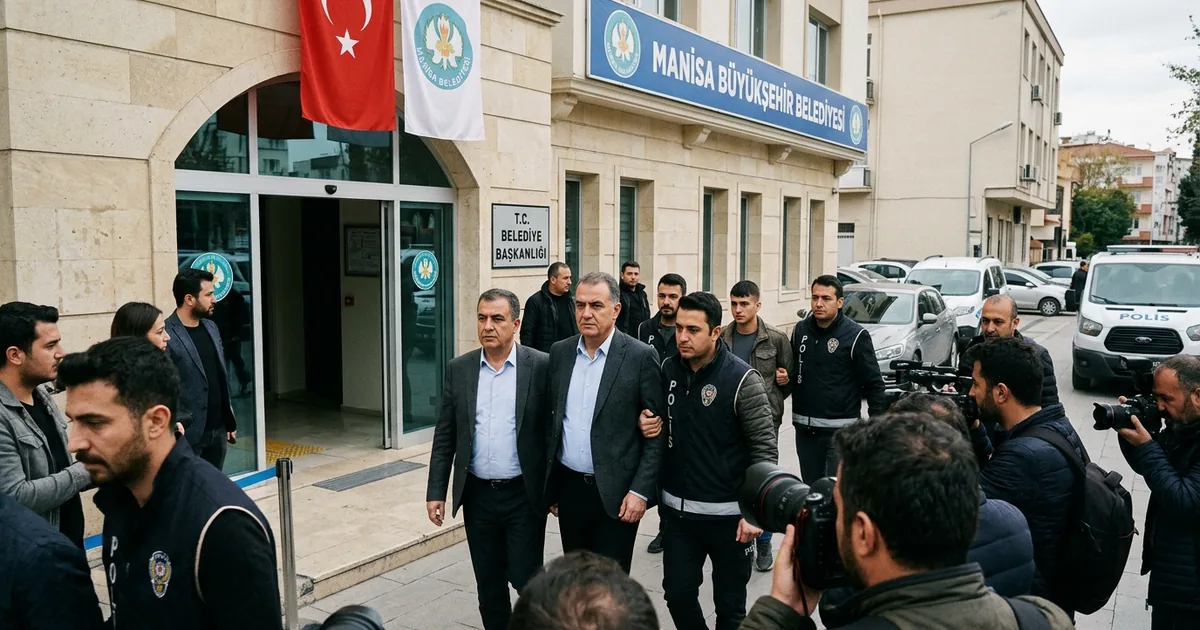 Belediye Başkanı dahil 52 şüpheliye eş zamanlı operasyon - Manisa Bakış