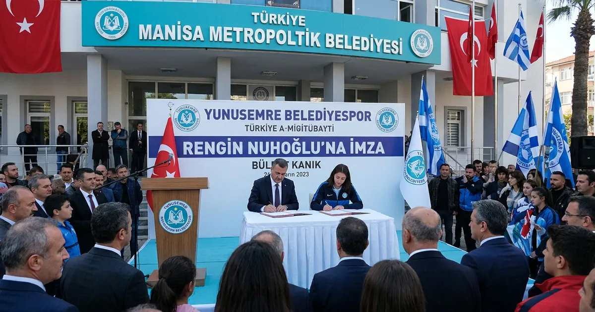 Yunusemre Belediyespor’dan Rengin Nuhoğlu’na imza - Manisa Bakış