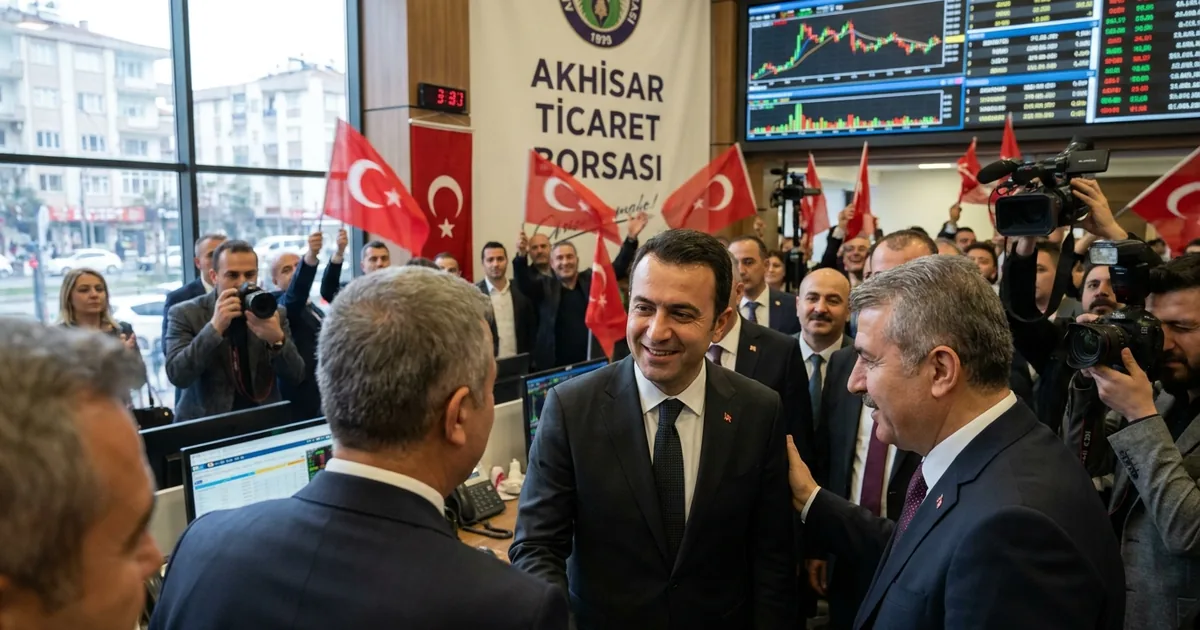 Alper Alhat Akhisar Ticaret Borsası Başkanı Seçildi - Manisa Bakış