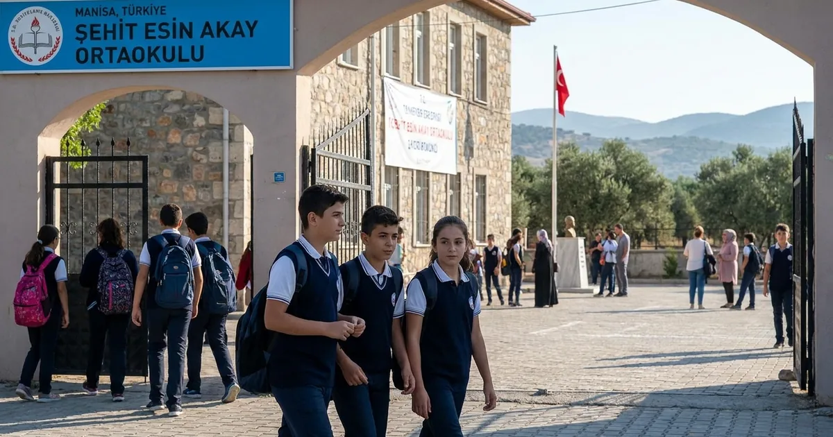 Sarıgöl Şehit Esin Akay Ortaokulu Manisa üçüncüsü oldu