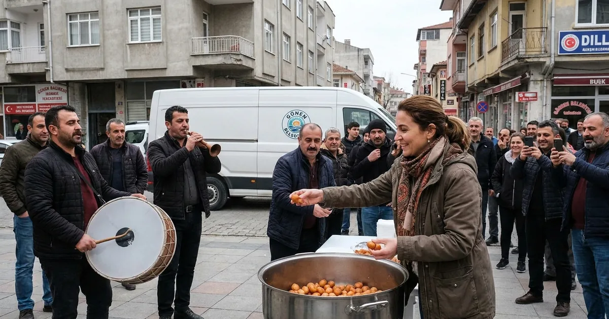 Manisa’ya komşu Gönen’de boşanma davul zurnayla kutlandı - Manisa Bakış