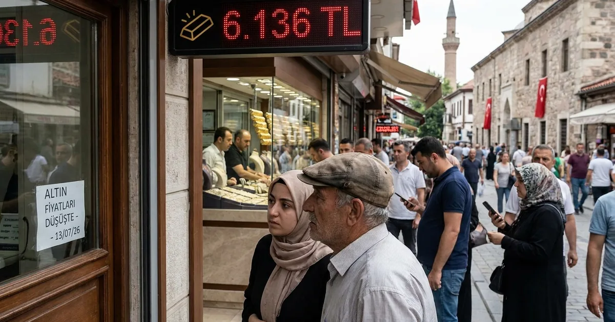 Gram altın satış fiyatı 6.136 TL seviyesine geriledi - Manisa Bakış
