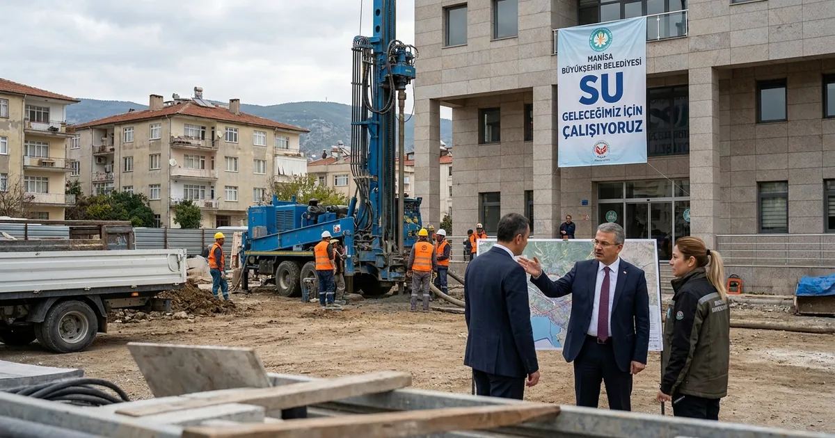 Manisa'nın Su Geleceği İçin 20 Sondaj Kuyusu Açılıyor - Manisa Bakış