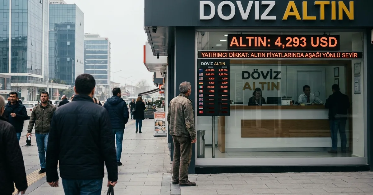 Yatırımcı dikkat: Altın fiyatlarında aşağı yönlü seyir - Manisa Bakış