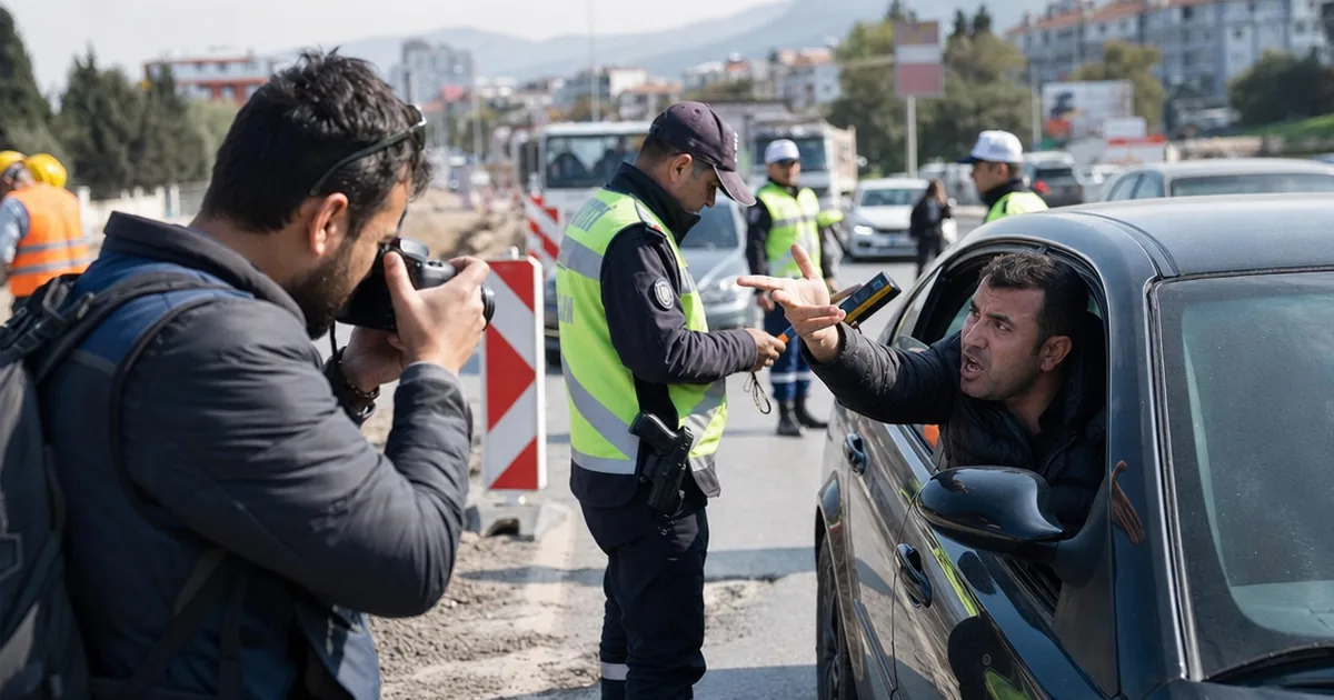 Manisa'da alkol denetimi gerginliği: Gazeteci tehdit edildi - Manisa Bakış