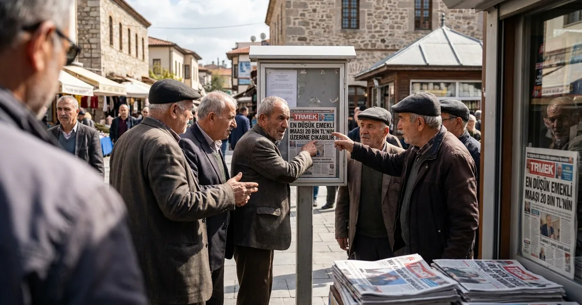 En düşük emekli maaşı 20 bin TL’nin üzerine çıkabilir - Manisa Bakış