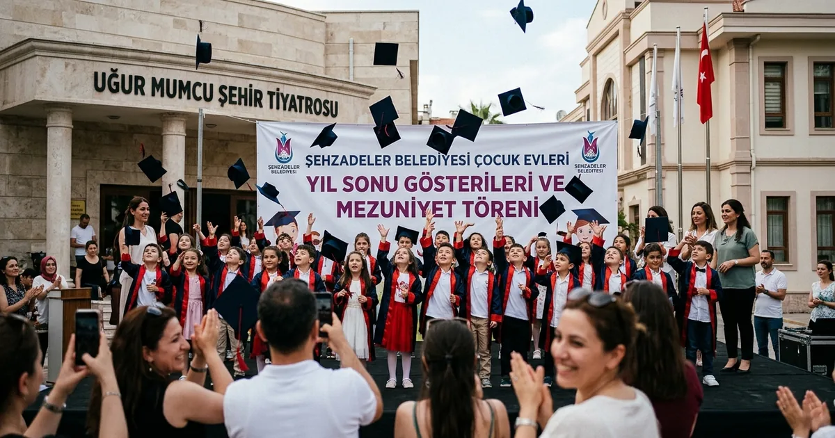 Şehzadeler'de 190 minik öğrenci kep atma sevinci yaşadı - Manisa Bakış