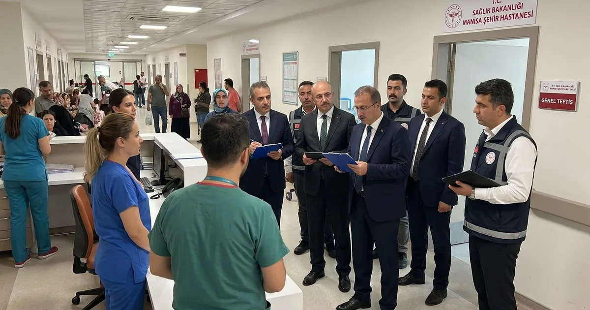 92 Hastanede Genel Teftiş: Manisa’daki Sağlık Tesisleri Denetleniyor