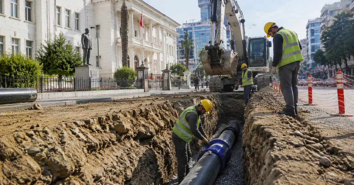 Saruhanlı'da 6.500 Metrelik İçme Suyu Hattı Yenileniyor - Manisa Bakış