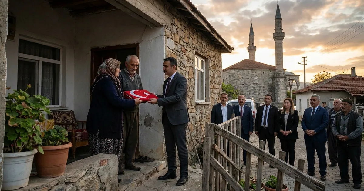 Sarıgöl'de eğitim camiasından şehit ailesine vefa ziyareti - Manisa Bakış