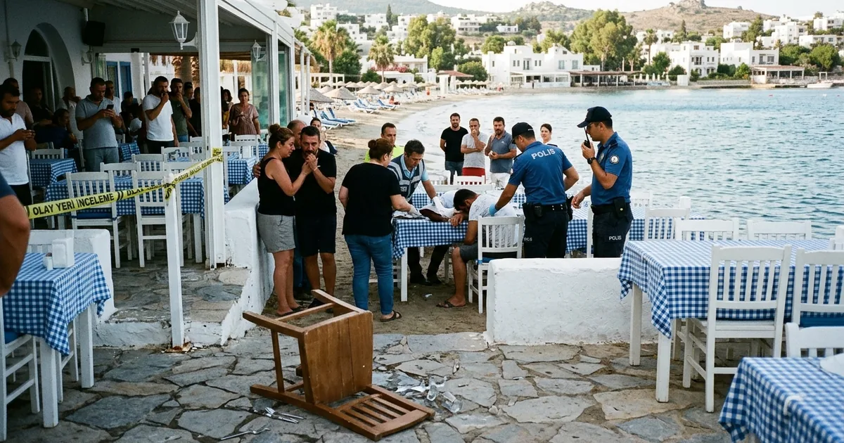 Bodrum Bitez sahilinde restorana silahlı saldırı: 1 ölü - Manisa Bakış