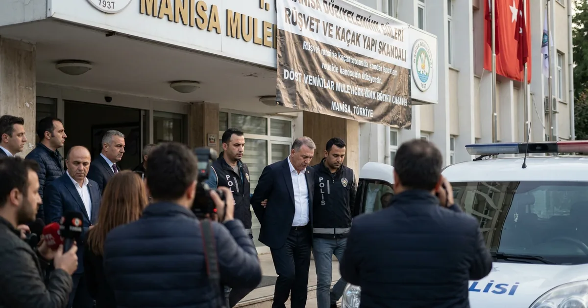 Rüşvet ve kaçak yapı skandalı: Adalar Belediye Başkanı tutuklandı - Manisa Bakış