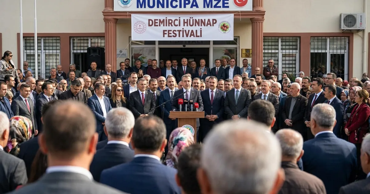 35 üretici yarıştı: Demirci Hünnap Festivali tamamlandı - Manisa Bakış