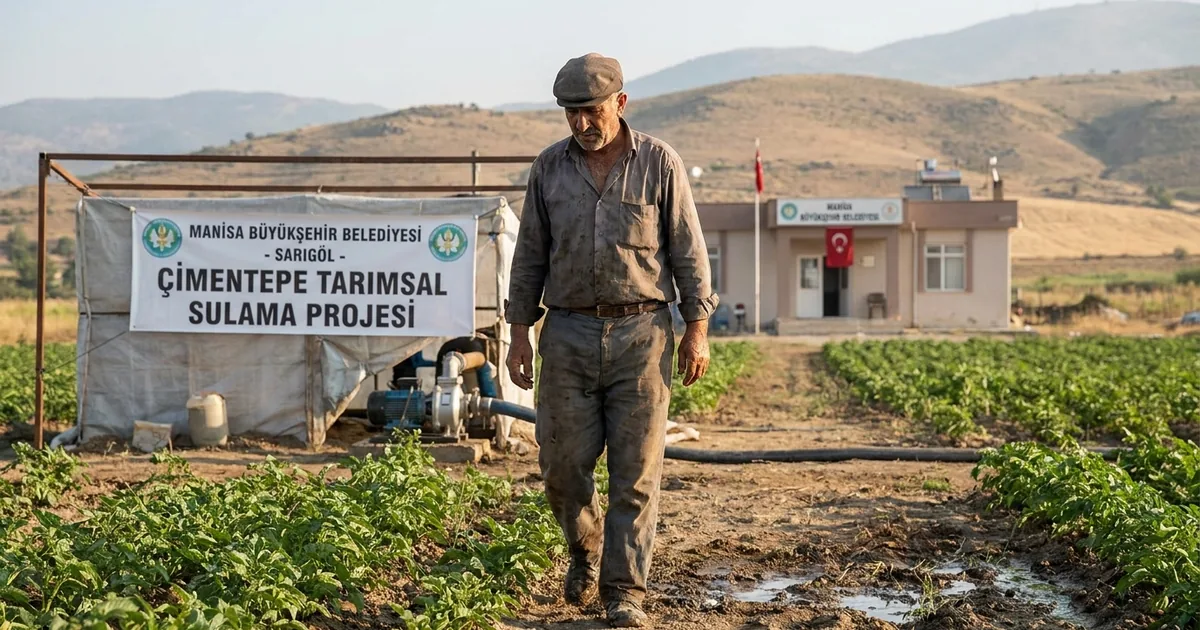 Manisa Sarıgöl'de çiftçiye can suyu: 3 yıllık kuraklık bitti - Manisa Bakış