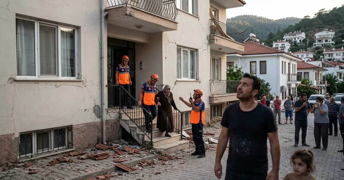 Ege Denizi'nde korkutan deprem: 4.1 şiddetinde hissedildi