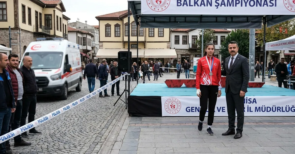 Düşüp kalktı, Balkan ikincisi oldu: Manisalı Nazife’ye ödül - Manisa Bakış