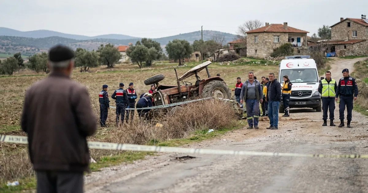 Manisa Kula'da feci kaza: Traktör altında kalan adam öldü - Manisa Bakış