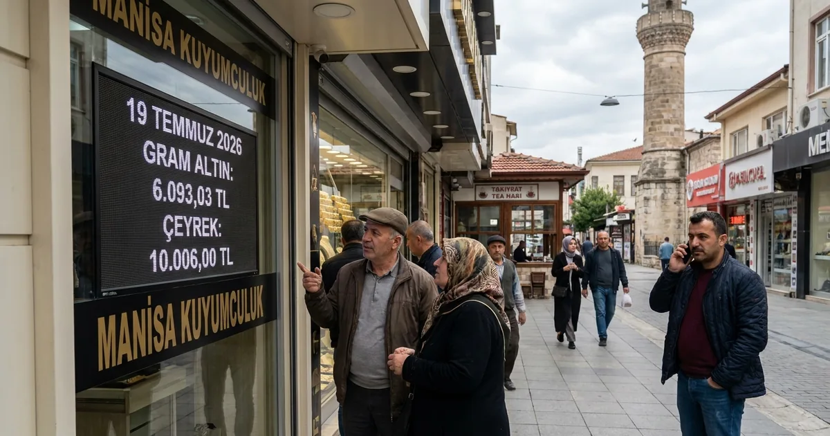 Altın fiyatlarında yeni seviye: Gram altın 6 bin TL'yi aştı - Manisa Bakış