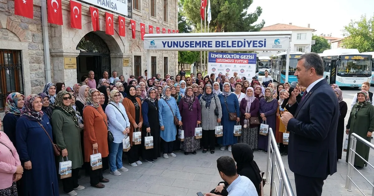 Başkan Balaban sözünü tuttu: Yunusemreli kadınlar İzmir’de