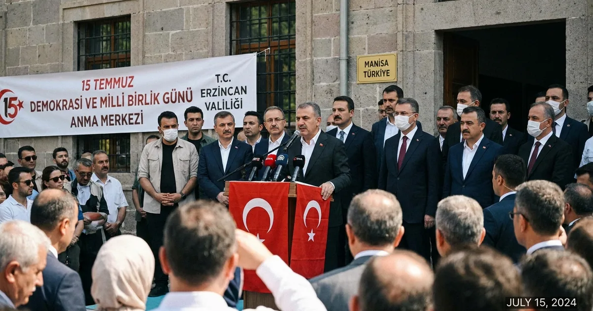 15 Temmuz'un 10. yılında Erzincinci'de yeni anma merkezi - Manisa Bakış