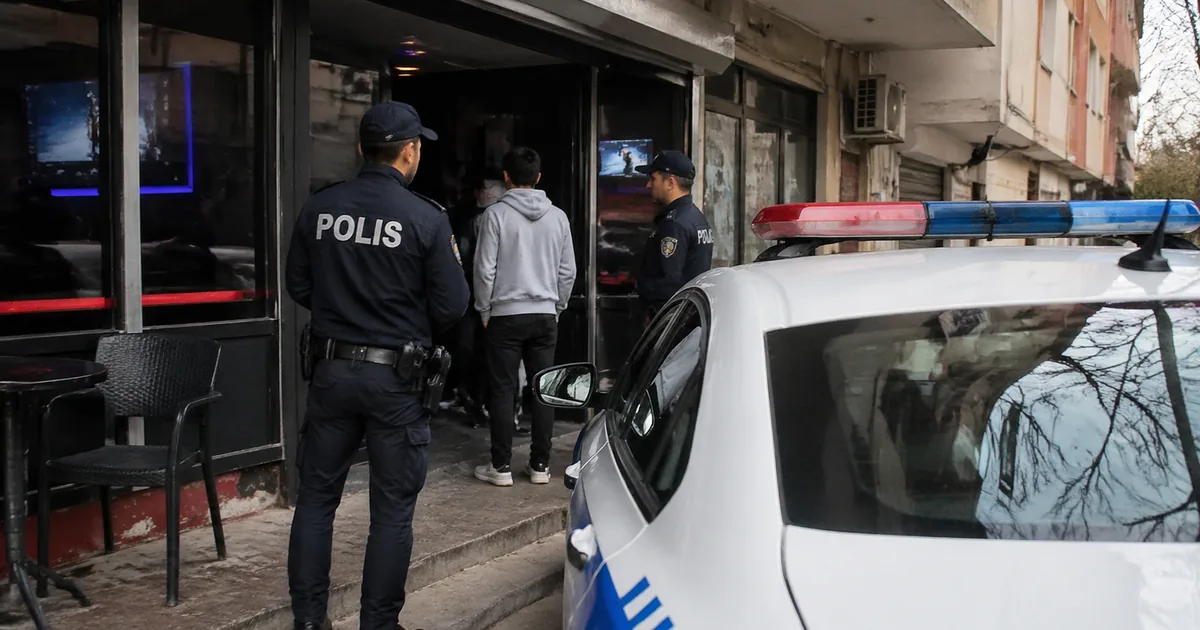 Manisa'da İnternet Kafe ve Oyun Salonlarına Polis Denetimi