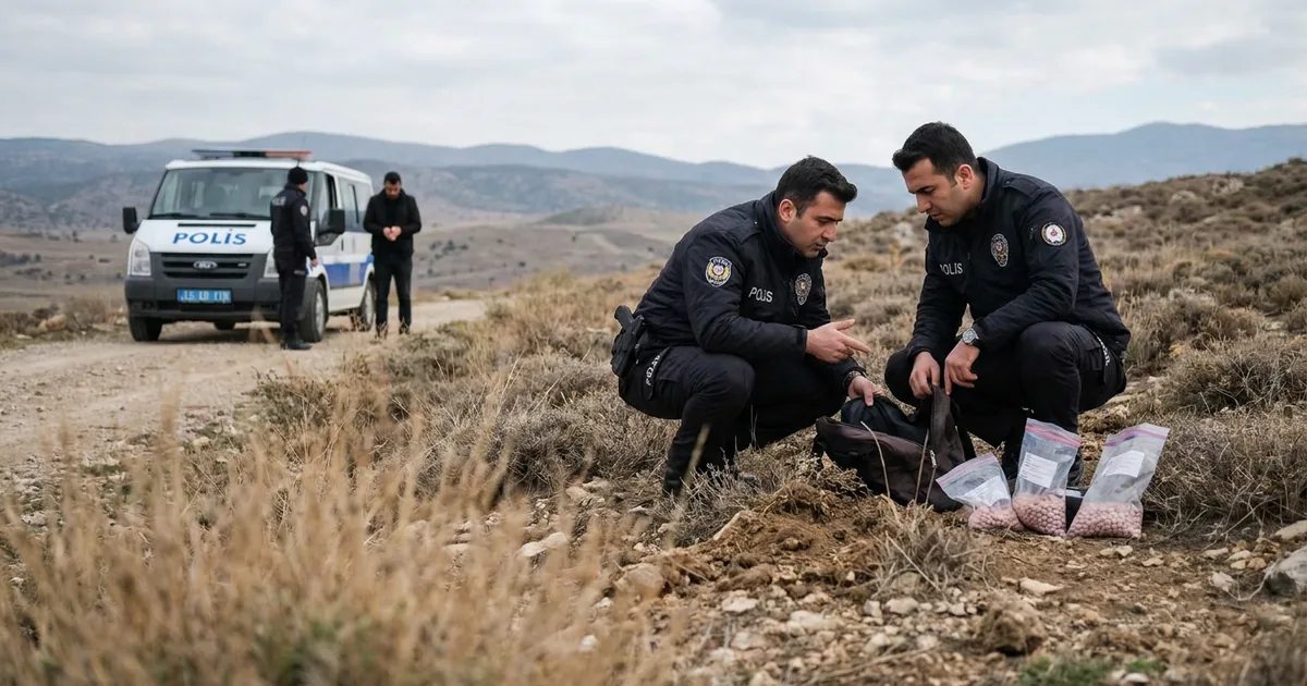 Manisa polisi uyuşturucu tacirini kırsalda yakaladı - Manisa Bakış