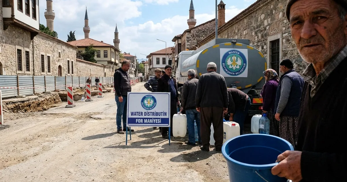 Manisalılar dikkat! 4 ilçede sabah saatlerinde su kesildi - Manisa Bakış