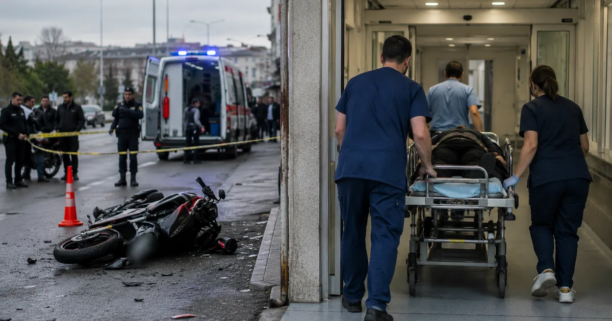 İstanbul'da Motosiklet Kazası: Yaralı Sürücü Hastanede - Manisa Bakış