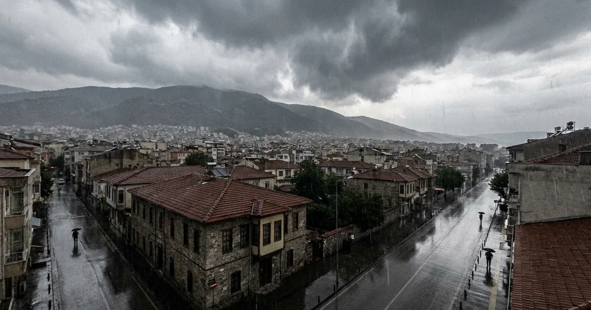 Manisa için sağanak ve gök gürültülü yağış beklentisi var - Manisa Bakış