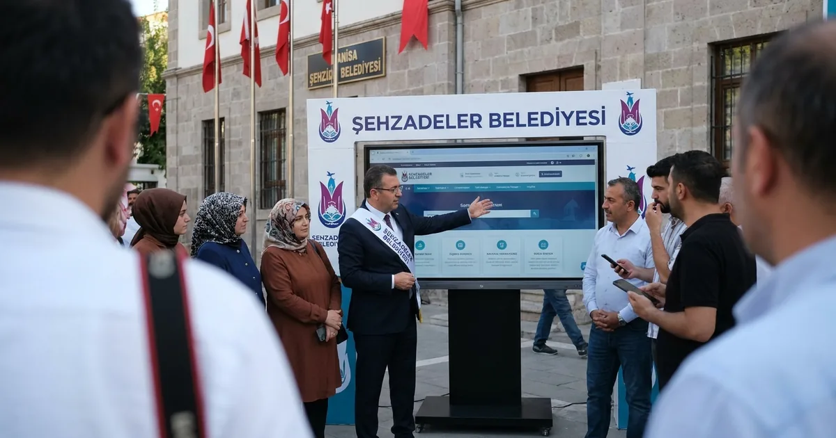 Başkan Şimşek: Teknolojiyi vatandaşın hizmetine sunuyoruz - Manisa Bakış